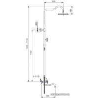 Душевая система  Gappo G2489-6