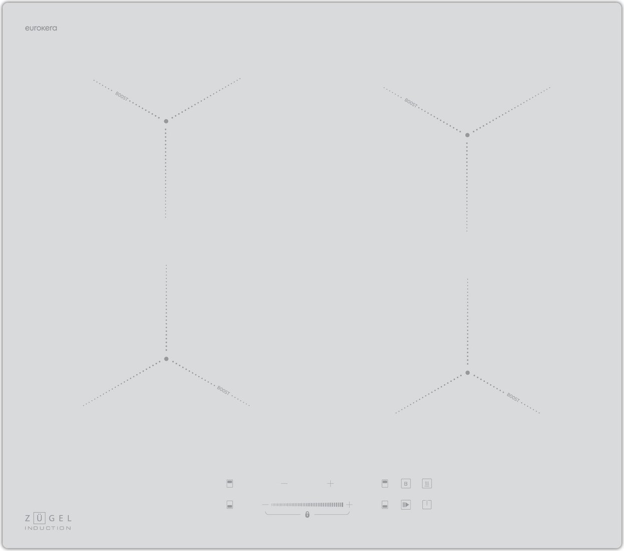 

Варочная панель ZUGEL ZIH604W