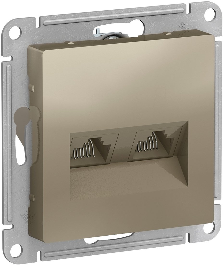 

Розетка компьютерная Schneider Electric Atlas Design ATN000585