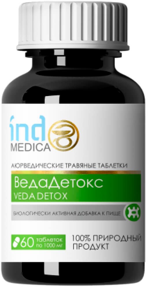 

БАД Meitan Indo Medica ВедаДетокс: детоксикация организма (60 таблеток)