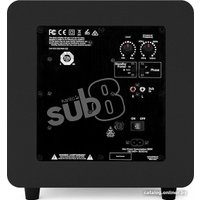 Проводной сабвуфер Kanto sub8 (черный)