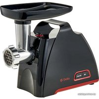 Мясорубка Delta DL-6104M (черный/красный)