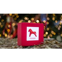 Елочная игрушка Ceramicmay Лошадка (красный)