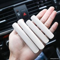 Накладка на дверь Baseus Streamlined Car Door Bumper Strip Black CRFZT-01 (черный)