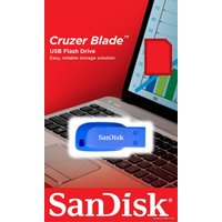 USB Flash SanDisk Cruzer Blade 32GB (синий) [SDCZ50C-032G-B35BE]