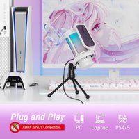 Проводной микрофон Tonor TC310 (белый)