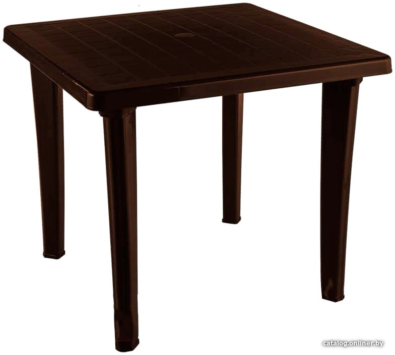 

Садовый стол Элластик-Пласт Квадратный 85x85x74 (шоколадный)