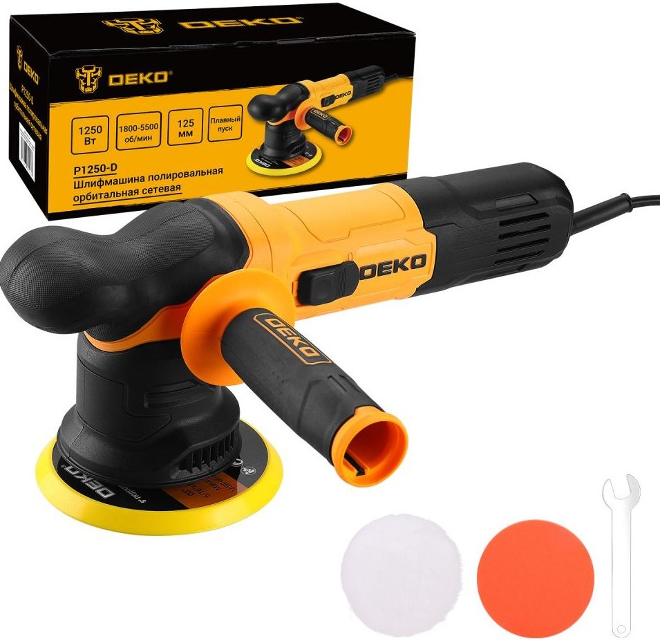 

Эксцентриковая шлифмашина Deko P1250-D 083-1046