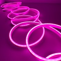 Гибкий неон GS star 2835 120 Led/M 12V 6x12 мм 10 W/M IP65 (розовый)