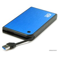 Бокс для накопителей 2.5" AgeStar 3UB2A14 (синий/черный)
