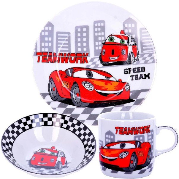 

Столовый сервиз Loraine Машинки 29944