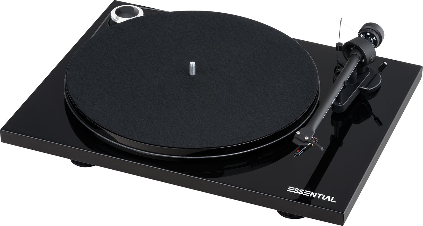 

Виниловый проигрыватель Pro-Ject Essential III (черный)