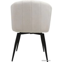 Стул с подлокотниками AksHome Melon 82153 (кремовый/черный)