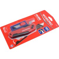 Нож строительный Workpro WP211026