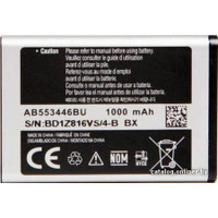 Аккумулятор для телефона Копия Samsung C3300, C3212, C5212 и др. (AB553446BU)