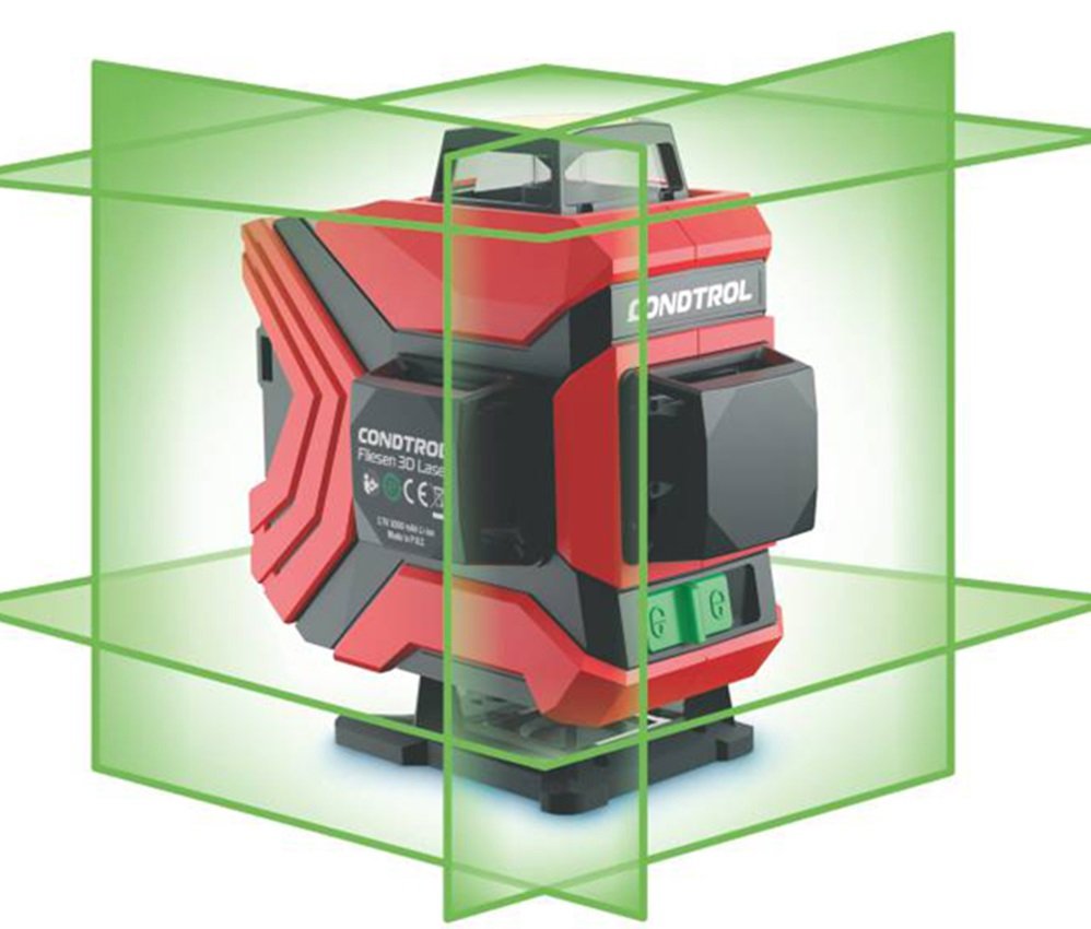 

Лазерный нивелир Condtrol Fliesen 3D Laser