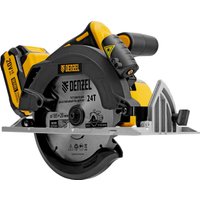 Дисковая (циркулярная) пила Denzel CCSH-BL-20-185 (с 1-им АКБ) в Гродно