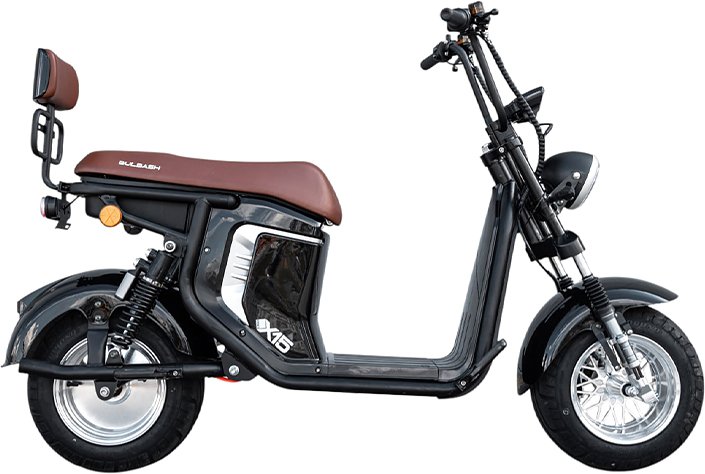 

Электроскутер Smart8 Bulbash X15 Pro (черный)