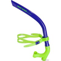 Трубка для плавания Mad Wave Pro Snorkel (темно-синий)