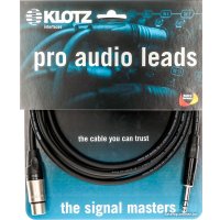 Кабель Klotz M1FS1K0200 (2 м, черный)