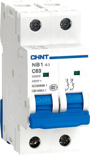 Chint NB1-63 2P 10A 6кА B (R) 179642
