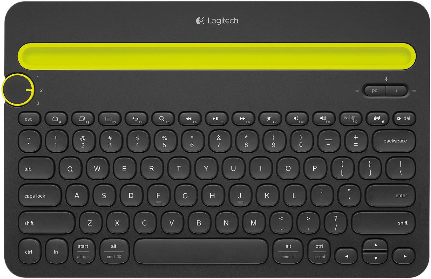 

Клавиатура Logitech Bluetooth Multi-Device Keyboard K480 920-006368 (черный)