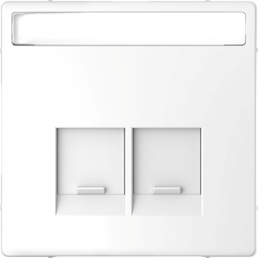 

Накладка для компьютерной/телефонной розетки Schneider Electric Merten D-Life MTN4574-6035