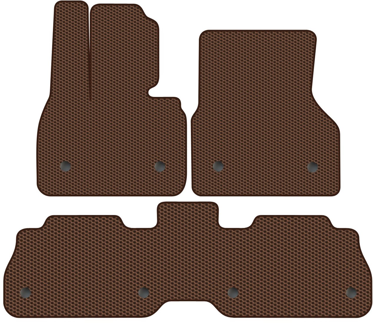 

Комплект ковриков для авто Alicosta BMW iX I (suv / i20) задний цельный 2020 - 2023 (коричневый, сота)