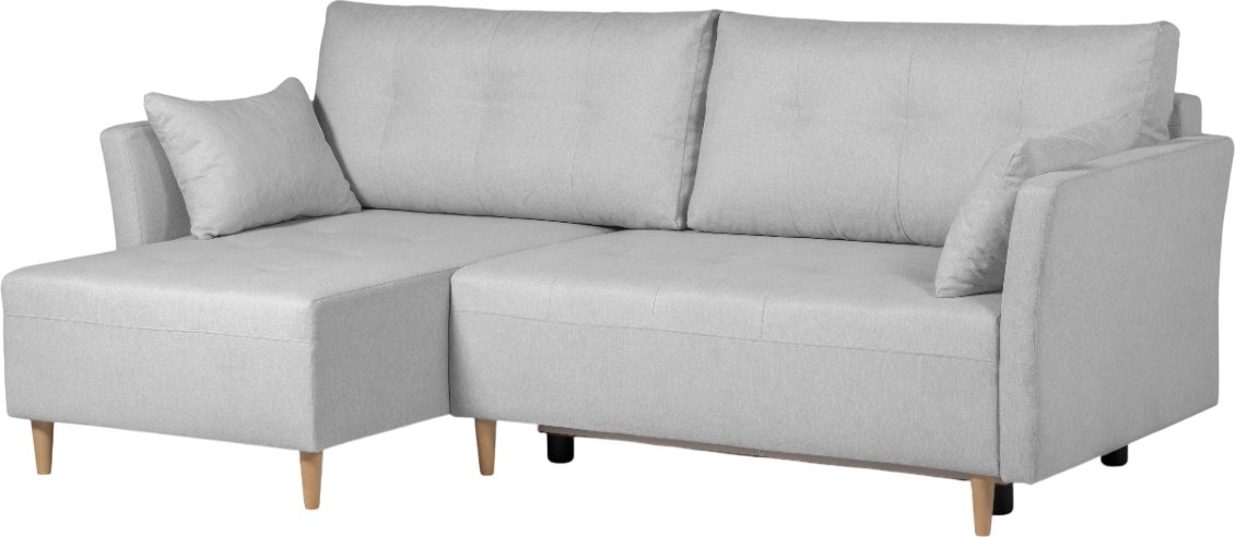 

Угловой диван Mio Tesoro Руан 547 (светло-серый 1585)