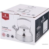 Чайник со свистком Agness 914-302