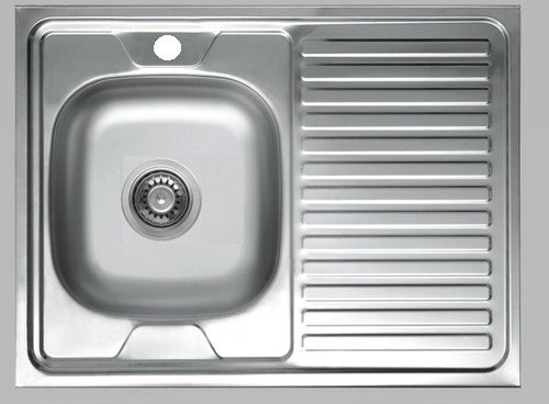 

Кухонная мойка Kromevye EC 220 D (чаша слева)