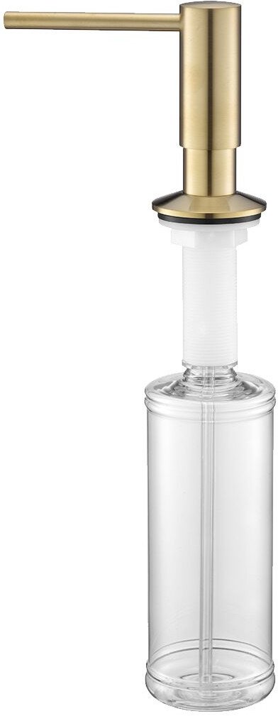

Дозатор для моющего средства Paulmark Decus D004-SBG (светлое брашированное золото)