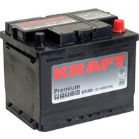 Автомобильный аккумулятор KRAFT Premium R+ (60 А·ч)
