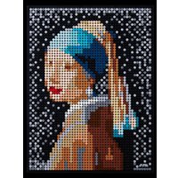 Конструктор Wange Картина Девушка с жемчужной сережкой 143659 (3262эл)