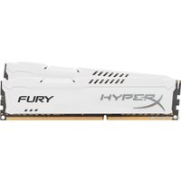 Оперативная память HyperX Fury White 2x8GB KIT DDR3 PC3-14900 HX318C10FWK2/16