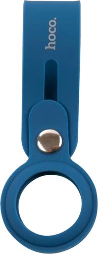 Брелок для Bluetooth-метки Hoco Protective Keychain Shell (темно-синий)