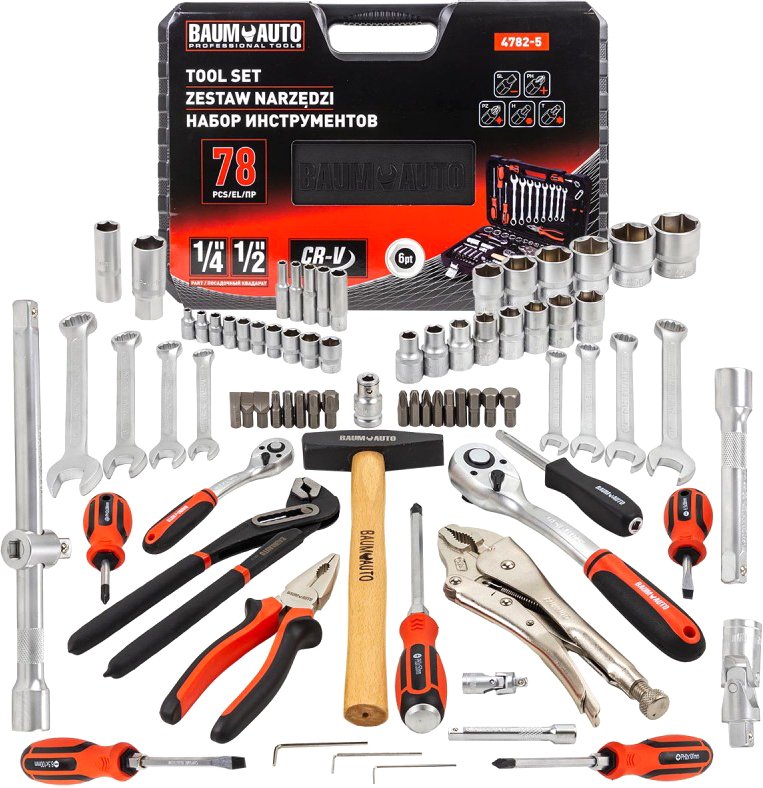

Универсальный набор инструментов BaumAuto BM-4782-5(58796)