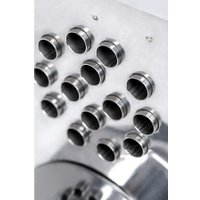 Свободностоящая печь-камин Инвент Малая с теплообменником (с экраном)