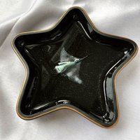 Подставка декоративная Wood_N_Sea Звезда (черный)