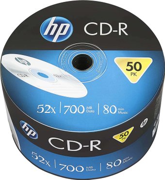 CD-R диск HP 700Mb 52x 69300 (50 шт.)