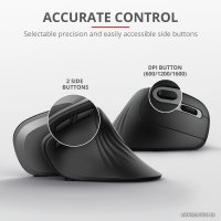Вертикальная мышь Trust Verro Ergonomic Wireless Mouse