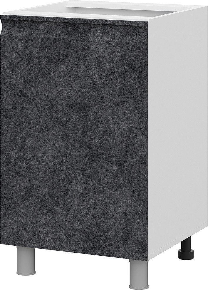 

Шкаф напольный SV-Мебель Вельвет С500 (бетон графит)