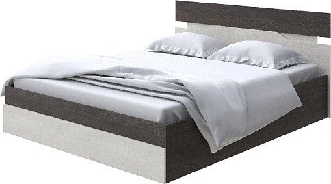 Кровать PROxSON Milton с ПМ 180x190 (дуб кантербери/дуб шамони светлый 124)