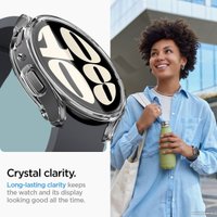 Чехол Spigen Ultra Hybrid для Galaxy Watch 6 (40 мм) ACS06502 (прозрачный)