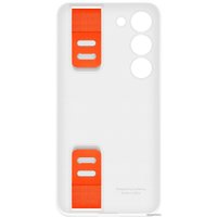 Чехол для телефона Samsung Silicone Grip Case S23 (белый)