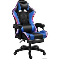 Игровое (геймерское) кресло Jiqiao DG8003 (черный/синий)