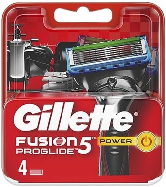 Gillette Fusion5 Proglide Power (4 шт) 7702018516698