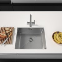 Кухонная мойка ARFEKA ECO AR 550*450 SATIN DECOR MILLET GRAINS