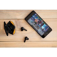 Наушники AccesStyle Wild TWS (черный/оранжевый)