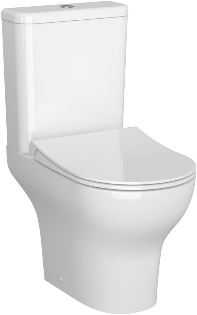 Унитаз напольный Vitra Zentrum 9824B003-7219 (с сиденьем)